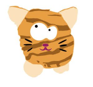 Schmutzi Salem die Katze